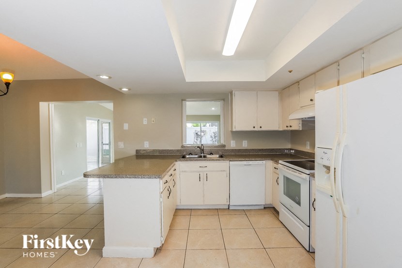 the kitchen is clean and ready for us to use