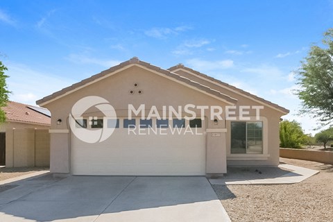 a building with a sign on the front of it