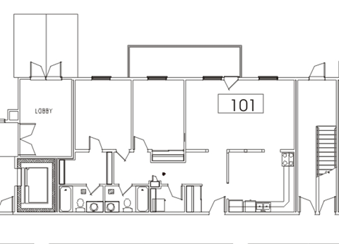 6116 Almon Street Studio-3 Beds Apartment for Rent - Photo Gallery 2