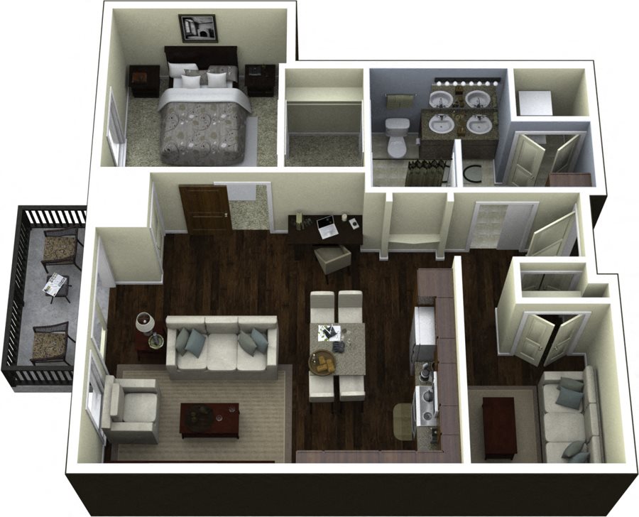 St. Louis Park, MN Apartments The Flats Floor Plans