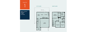 Plan A - 3 Bedroom / 2.5 Bath