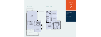 Plan B - 3 Bedrooms / 2.5 Bath