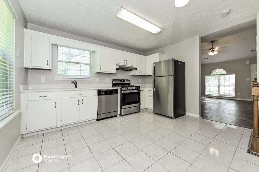 the kitchen is clean and ready for us to use