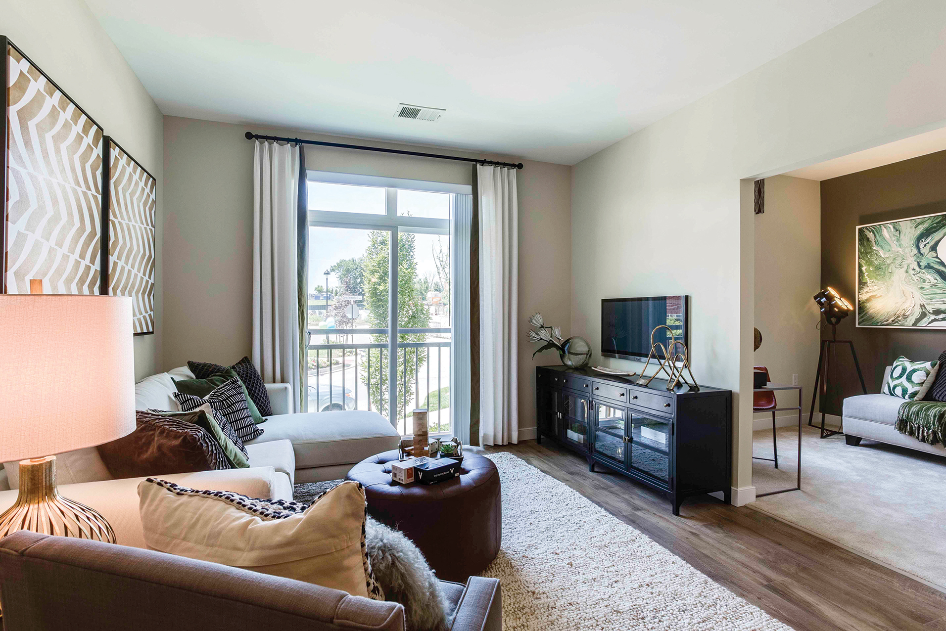 Urban Green Apartments interior living room