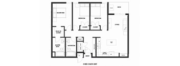 3BR/2BA 39% AMI Millcreek Station