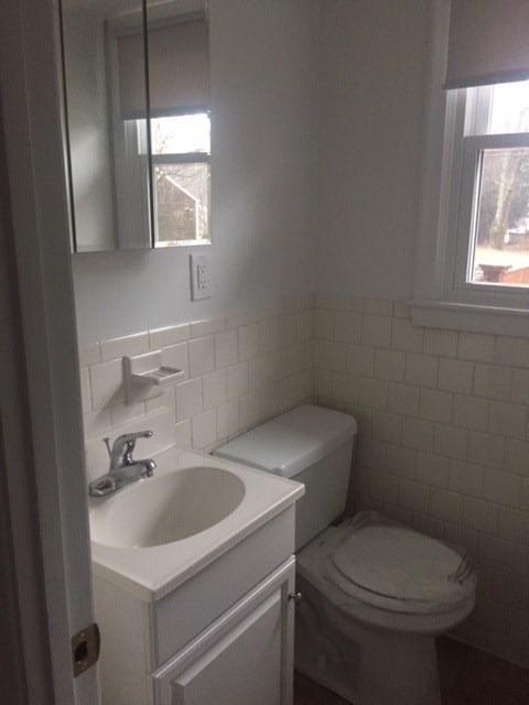 a small bathroom with a toilet and a sink