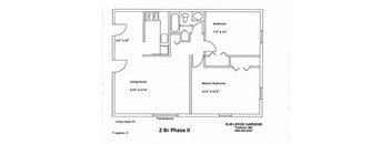 2 Bedroom, 2nd Floor