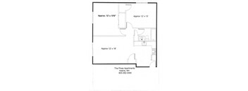 2 Bedrooms, 1 Bathroom