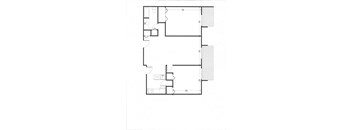 2 BR 2nd floor courtyard