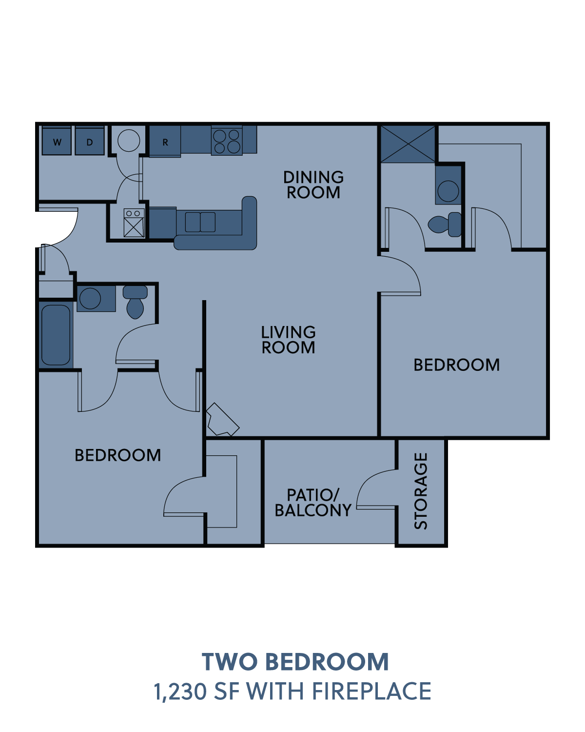 2 bedroom with fireplace 2 bedroom with fireplace