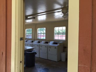 the laundry room is clean and ready for us to use
