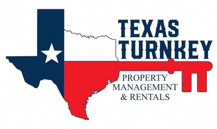A logo for Texas Turnkey Property Management & Rentals.