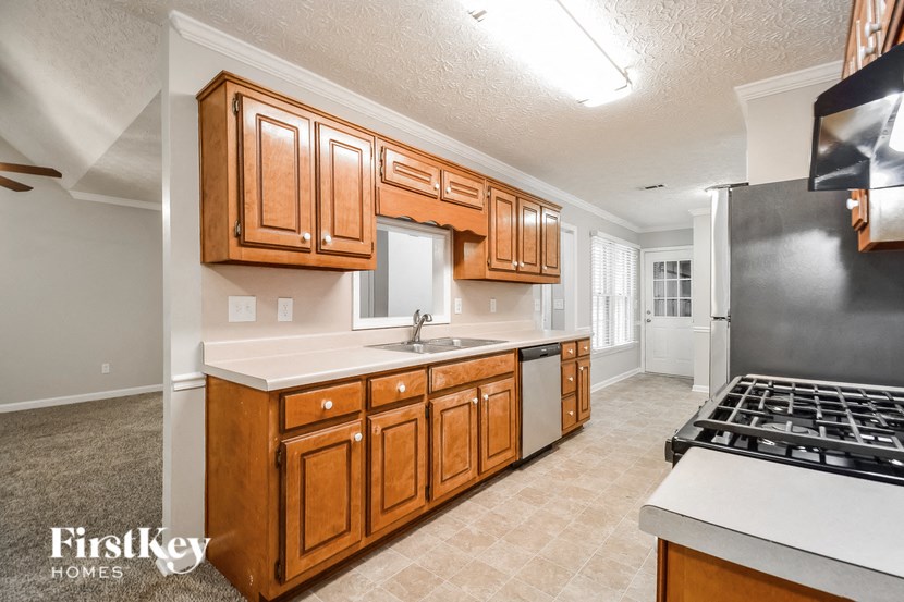 the kitchen is clean and ready for us to use