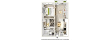 The Still water Floor Plan at Highline Urban Lofts, Cypress, 77429