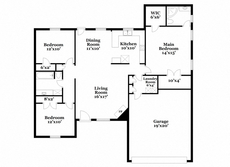 6107 McKay Ct 3 Beds House for Rent - Photo gallery 2