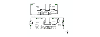 2 Bedrooms, 2 Bathrooms