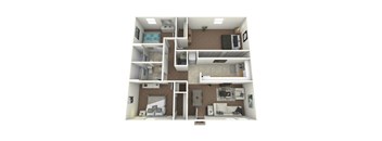 Hunter Star - 3 Bed 2 Bath apartment