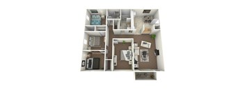 Hunter Star - 4 Bed 2 Bath Apartment