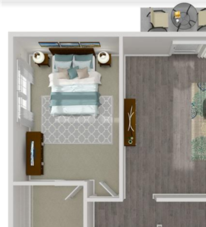 1 Bedroom 1 Bathroom