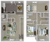 3 BEDROOM TOWNHOUSE