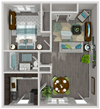 1 Bedroom 1 Bathroom