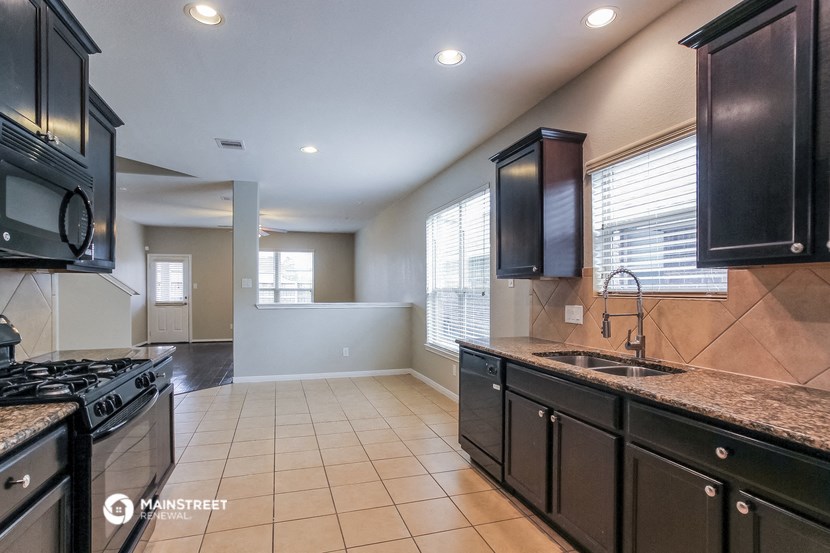 the kitchen is clean and ready for us to use