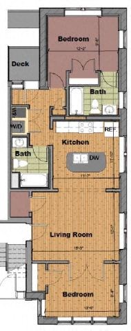 816 Eastgate Ave. 2 Beds Apartment, Post Graduate, Quadrangle Properties, Quadrangle University City for Rent - Photo Gallery 4