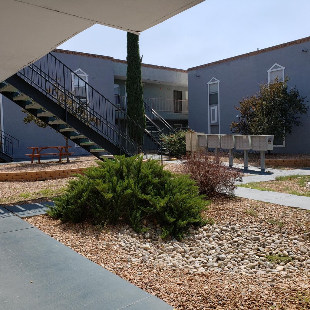 the building where the apartment is located