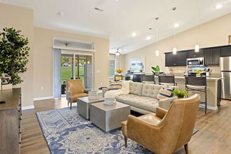Lafayette Indiana Apartment Rentals Redwood Lafayette Willowood Living Room Bright Light