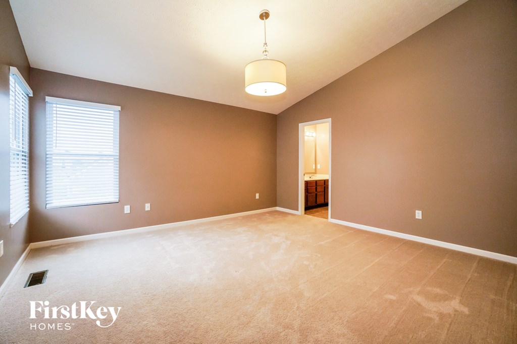 the dining room is empty and ready to be used as a family room