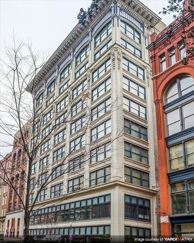 a tall building with a lot of windows on it