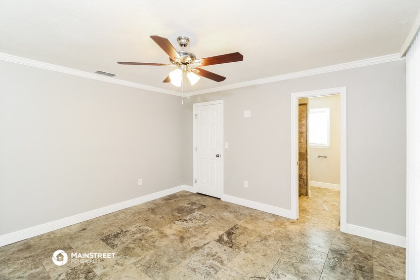 the living room is clean and ready for us to move in