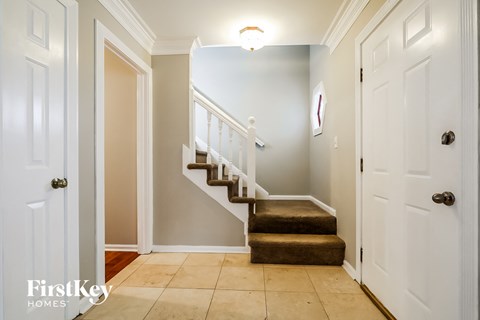 stairway to the 2nd and 3rd floors