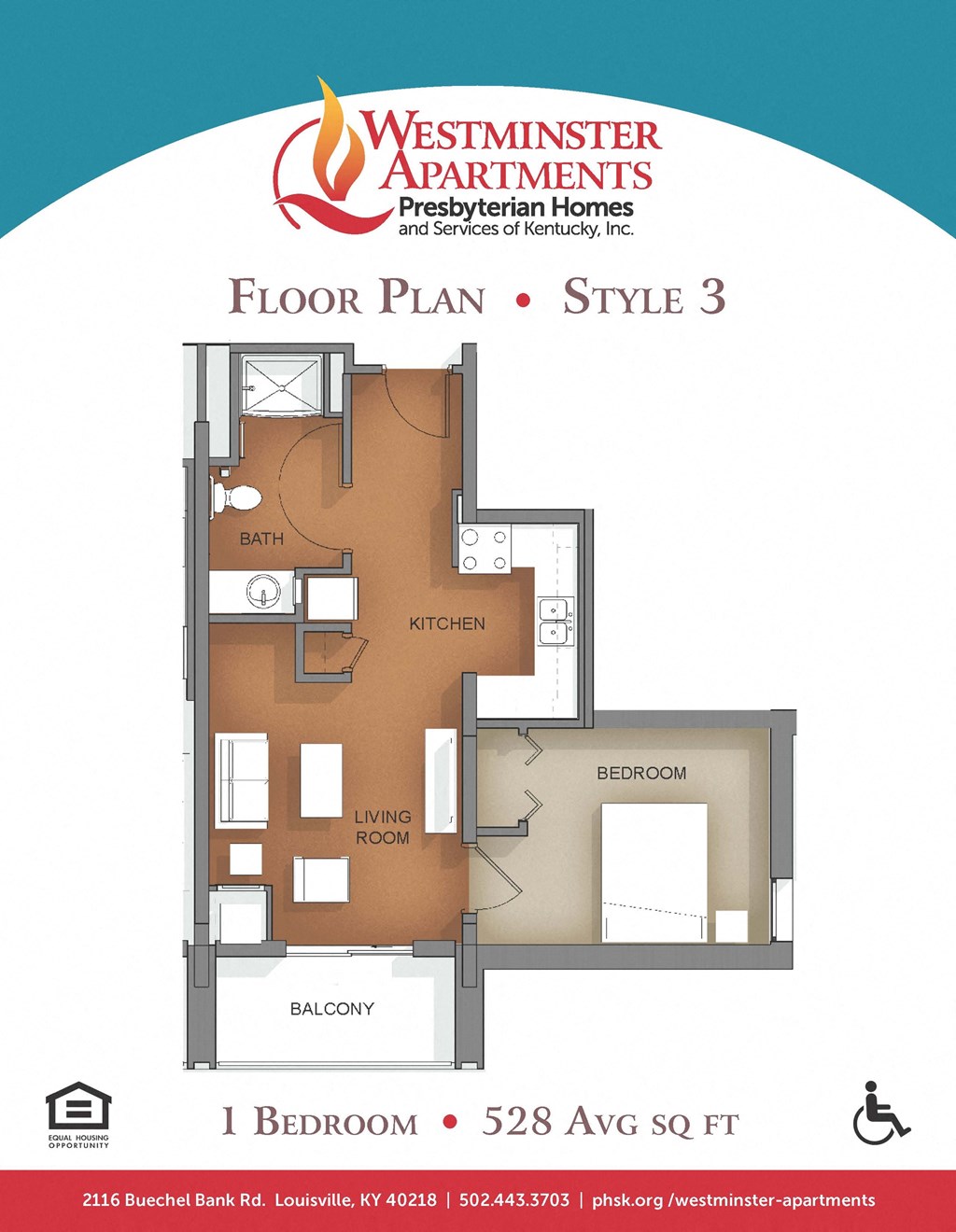 floor plan of a 3 bedroom apartment