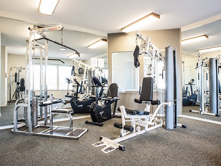 Fitness Center With Modern Equipment at Sunset Park Apartments, Seattle, 98146