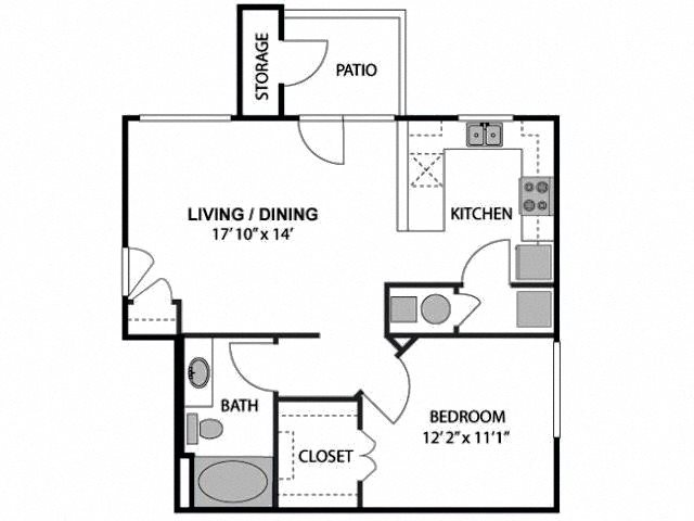 Floor Plans of The Aventine at Oakhurst North in Aurora, IL