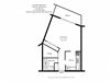 Bachelor, one bathroom apartment layout at Lorneville Apartments in Cornwall, ON