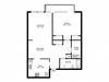 Relax in spacious, efficiently designed suites 1 bed, 1 bath, open concept, modern apartments at Baker Arms & Wexford Apartments in Dartmouth, NS