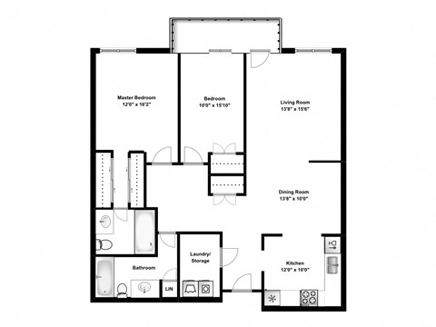 2 bed, 2 bath, spacious, open concept apartments at Baker Arms & Wexford Apartments in Dartmouth, NS