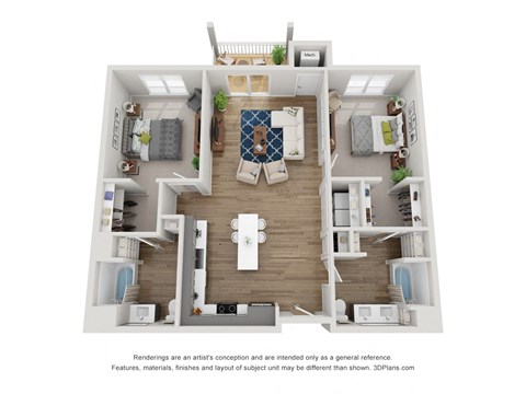 Bellagio Waterfront Marina Apartments 1-3 Beds Apartment for Rent - Photo Gallery 11