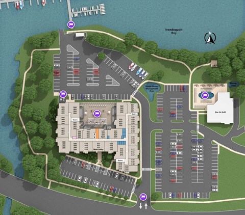 Bellagio Waterfront Marina Apartments 1-3 Beds Apartment for Rent - Photo Gallery 17