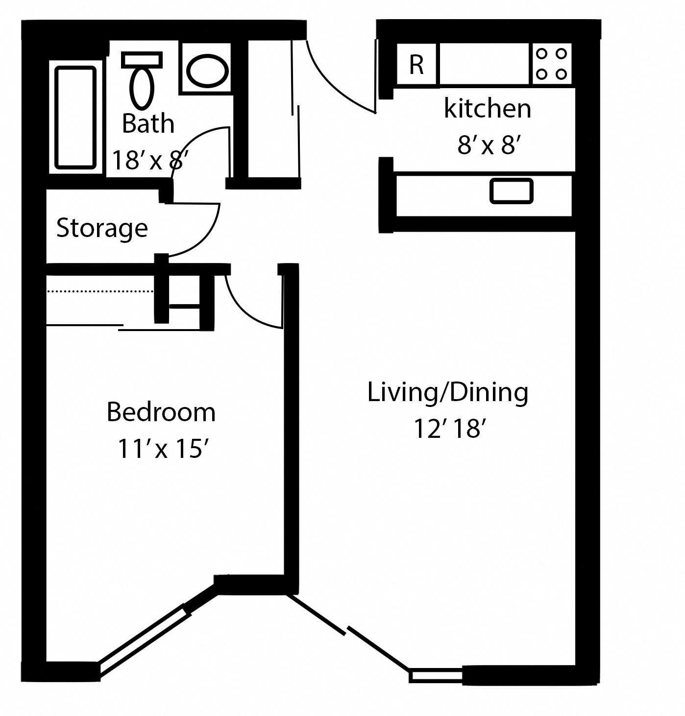 Floor Plans of Britannia by the Bay in Ottawa, ON