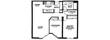 2 bed, 1 bath, spacious apartments with balconies at Britannia By The Bay in Ottawa, ON