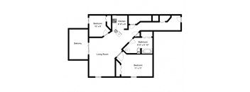 2 bed, 1 bath, large, modern design at Bourg Du Village in Sainte Therese, QC