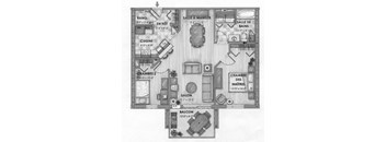 2 bed, 1 bath, sleek style, generous space  at Bourg Du Village in Sainte Therese, QC