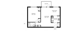 1 bed, 1 bath, spacious suites with city views at St. Clair Avenue West in Toronto, ON