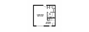 Studio, 1 bath, spacious, elegant units at 641 Vaughan Road in Toronto, ON