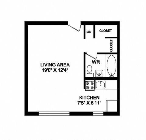 Studio, 1 bath, spacious, elegant units at 641 Vaughan Road in Toronto, ON