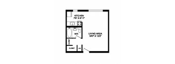 Studio, 1 bath, upscale, open concept units at 641 Vaughan Road in Toronto, ON