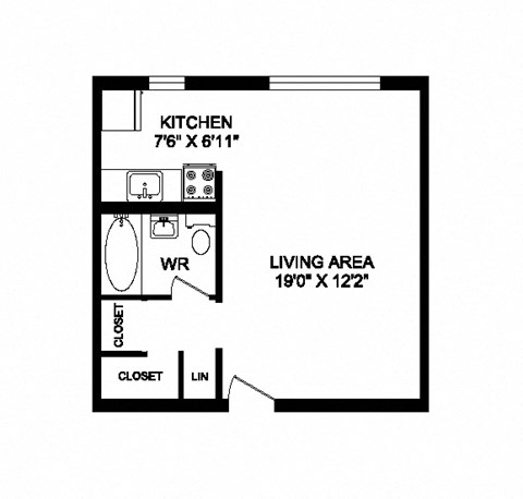 Studio, 1 bath, upscale, open concept units at 641 Vaughan Road in Toronto, ON